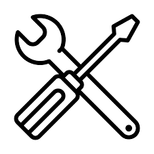Arbetare installerar luftsystem
