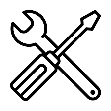 Arbetare installerar luftsystem